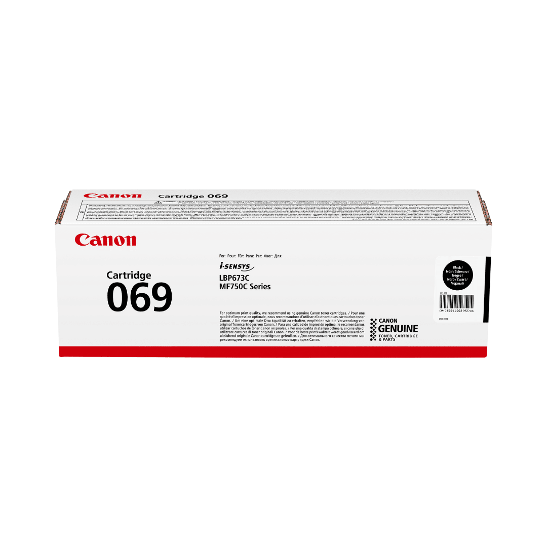 Canon Toner Dorigine 069 Black Nwc 5094C002Aa — Canon au Maroc | Connecto.ma